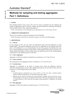 AS 1141.1:2015