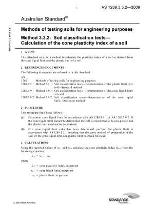 AS 1289.3.3.2-2009