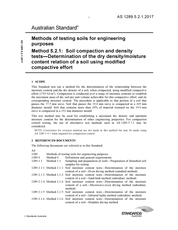 AS 1289.5.2.1:2017