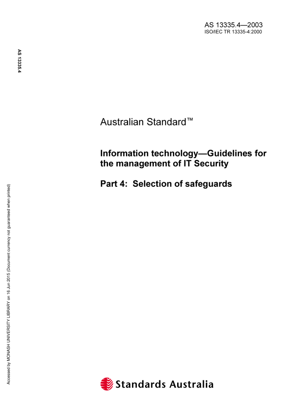 AS 13335.4-2003 AS 13335.4-2003