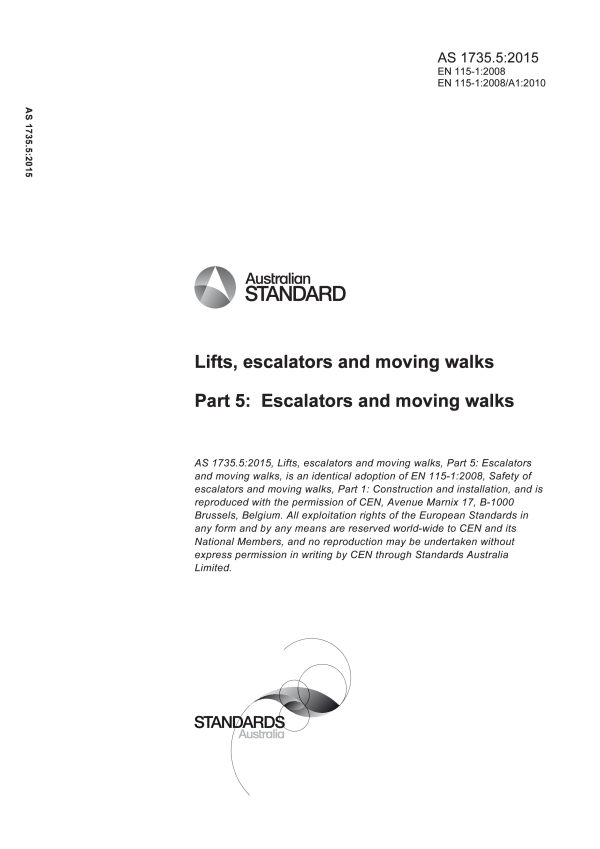 AS 1735.5:2015 AS 1735.5:2015