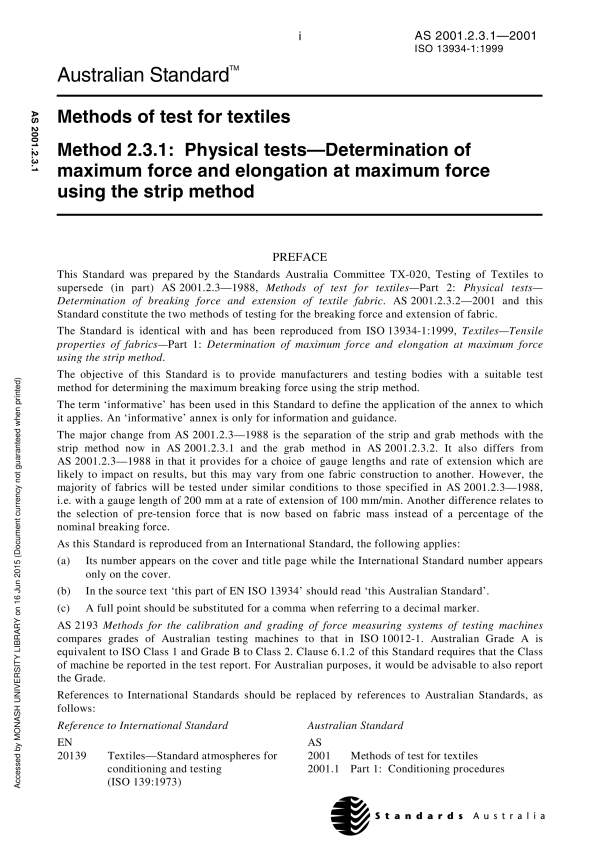 AS 2001.2.3.1-2001 AS 2001.2.3.1-2001