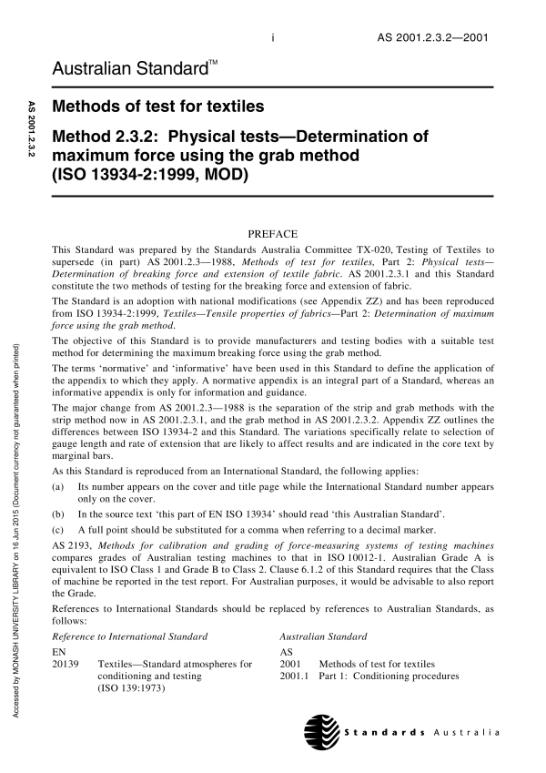 AS 2001.2.3.2-2001 AS 2001.2.3.2-2001
