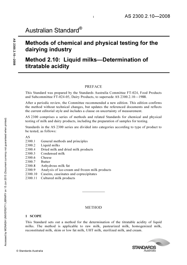 AS 2300.2.10-2008 AS 2300.2.10-2008