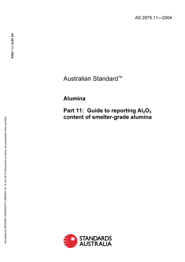 AS 2879.11-2004 AS 2879.11-2004
