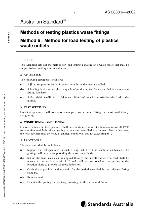 AS 2888.6-2002 AS 2888.6-2002