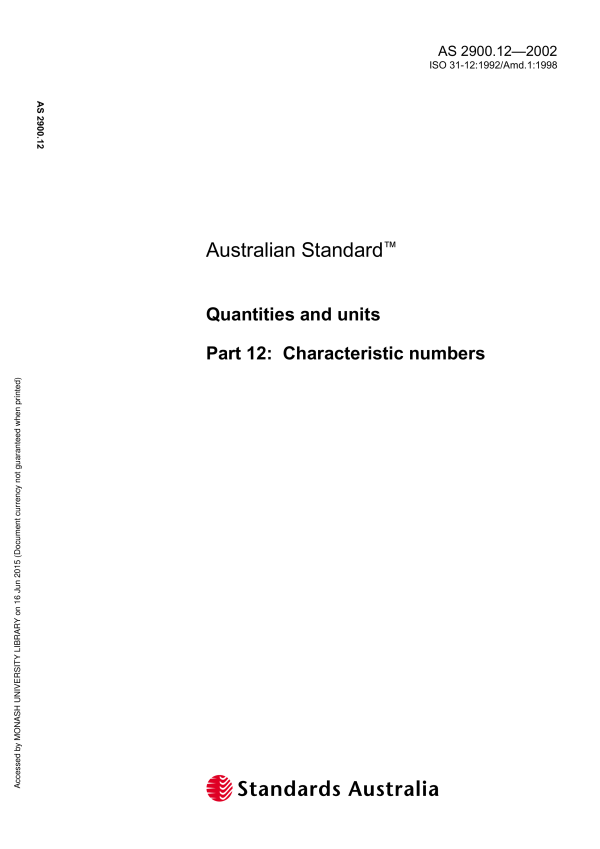 AS 2900.12-2002 AS 2900.12-2002