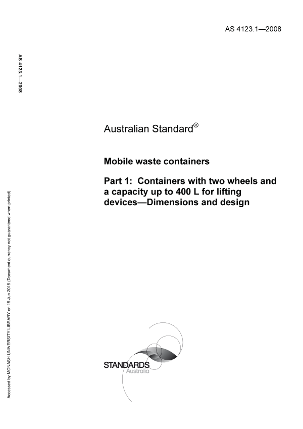 AS 4123.1-2008 AS 4123.1-2008