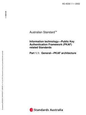 AS 4539.1.1-2002