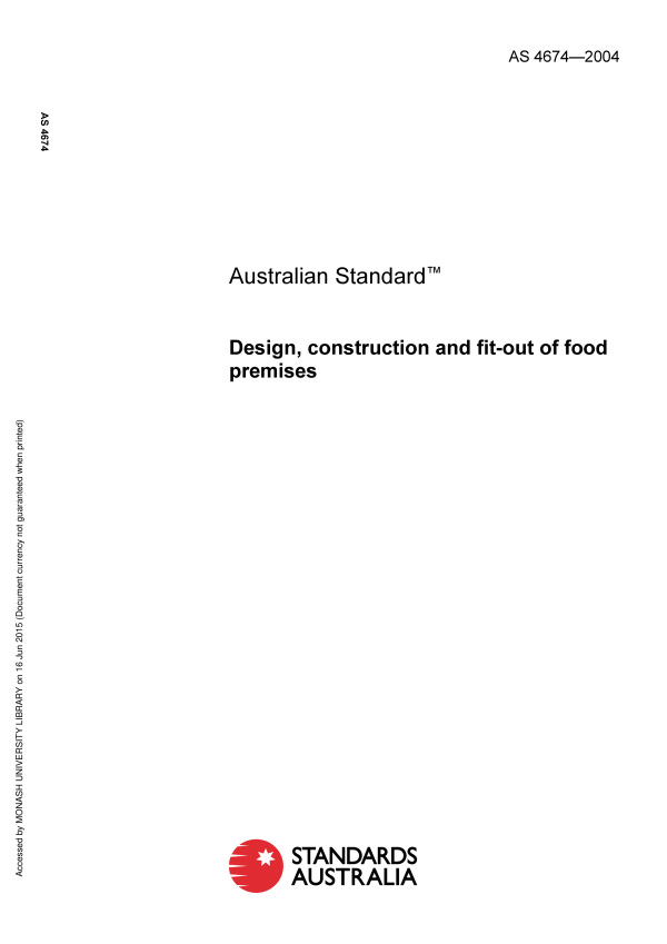 AS 4674-2004 AS 4674-2004