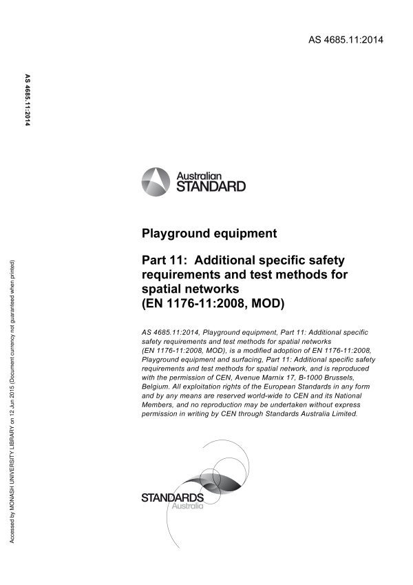 AS 4685.11:2014 AS 4685.11:2014