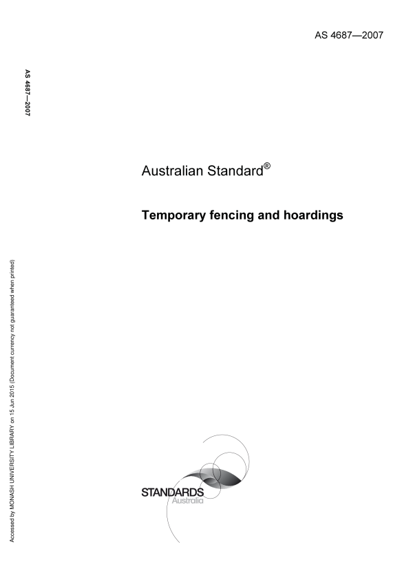 AS 4687-2007 AS 4687-2007