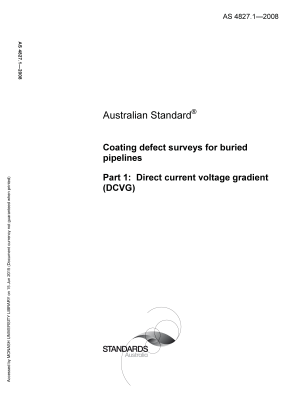 AS 4827.1-2008