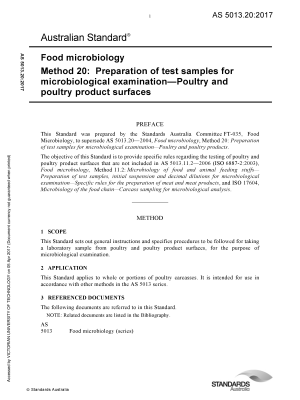 AS 5013.20:2017