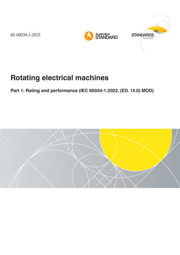 AS 60034.1:2023 AS 60034.1:2023