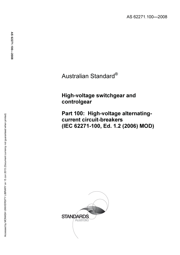 AS 62271.100-2008 AS 62271.100-2008