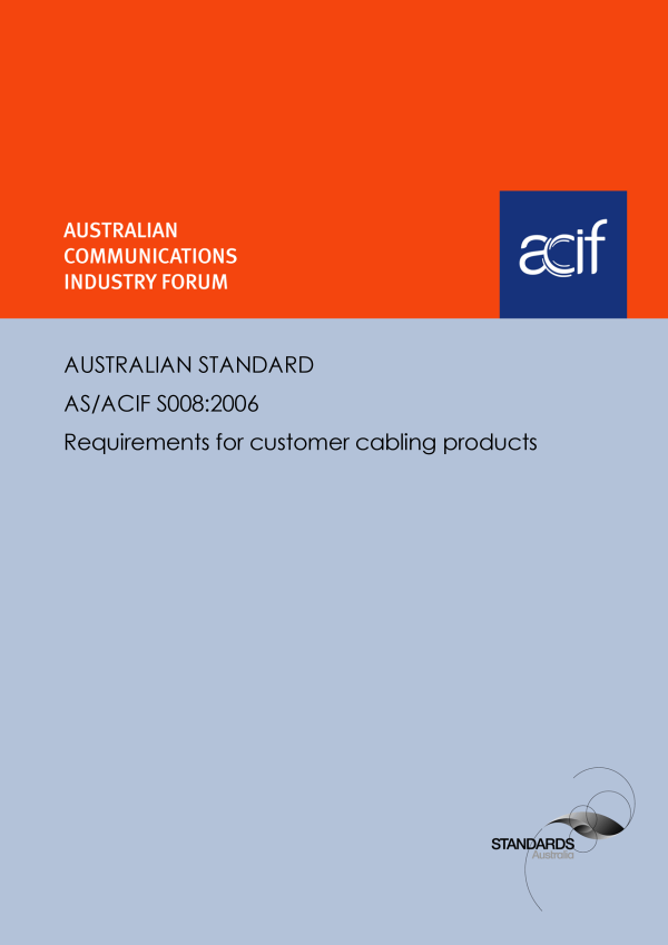 AS/ACIF S008-2006