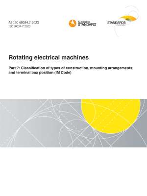 AS IEC 60034.7:2023