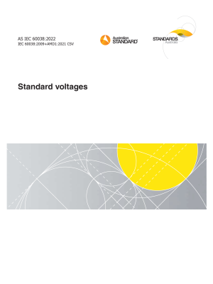 AS IEC 60038:2022