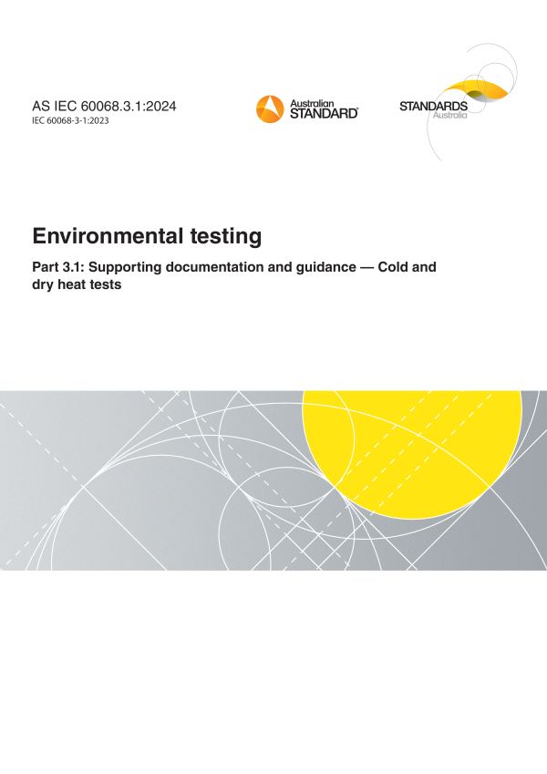 AS IEC 60068.3.1:2024 AS IEC 60068.3.1:2024