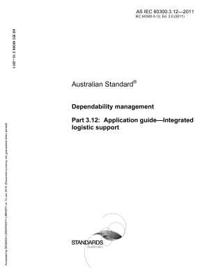 AS IEC 60300.3.12-2011