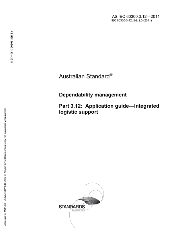 AS IEC 60300.3.12-2011