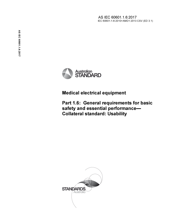 AS IEC 60601.1.6:2017