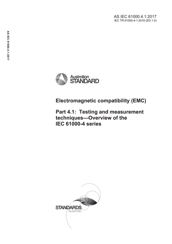 AS IEC 61000.4.1:2017