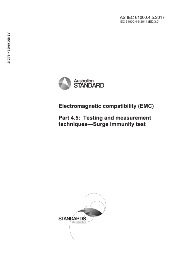 AS IEC 61000.4.5:2017