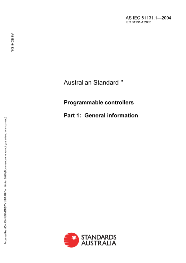 AS IEC 61131.1-2004