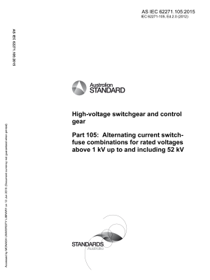 AS IEC 62271.105:2015