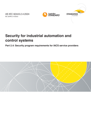 AS IEC 62443.2.4:2024
