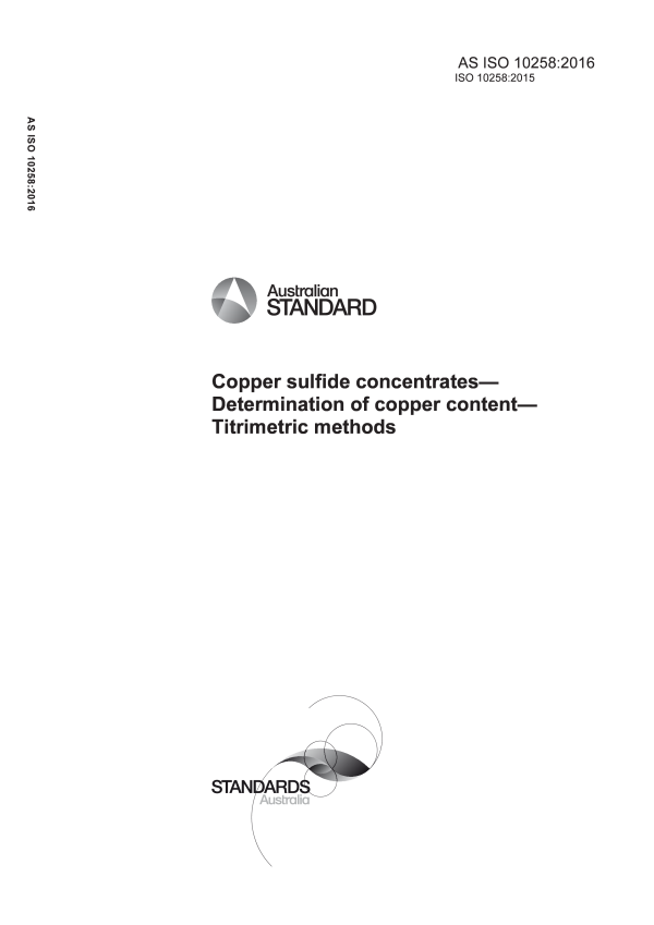AS ISO 10258:2016
