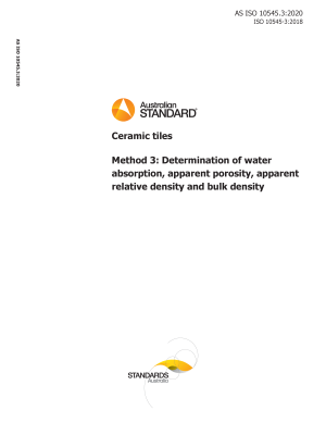 AS ISO 10545.3:2020