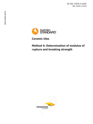 AS ISO 10545.4:2020