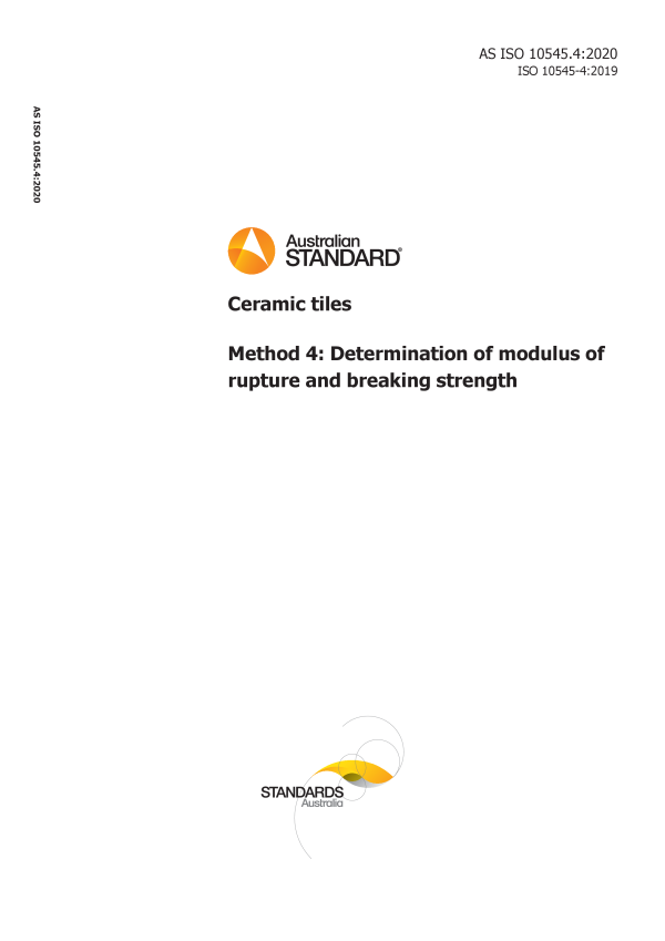 AS ISO 10545.4:2020