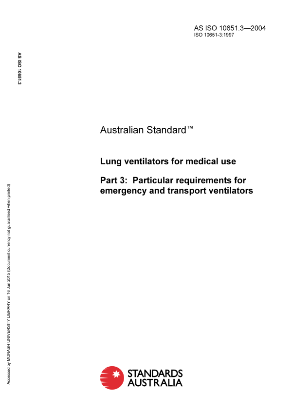 AS ISO 10651.3-2004
