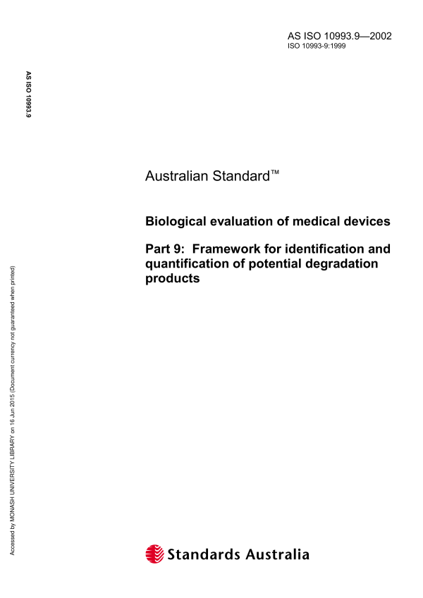 AS ISO 10993.9-2002