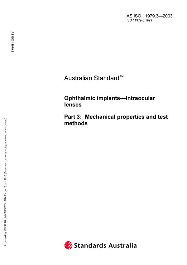 AS ISO 11979.3-2003