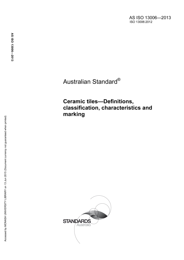 AS ISO 13006-2013