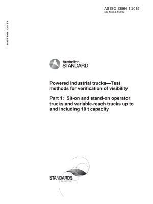 AS ISO 13564.1:2015