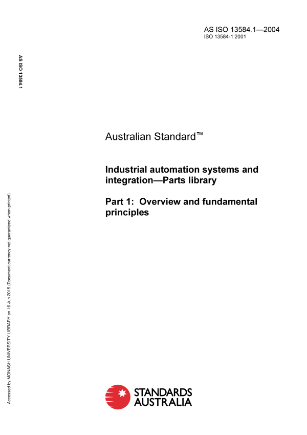 AS ISO 13584.1-2004