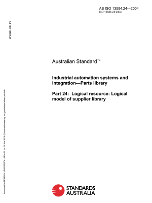 AS ISO 13584.24-2004