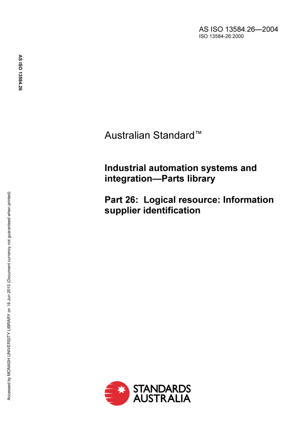 AS ISO 13584.26-2004