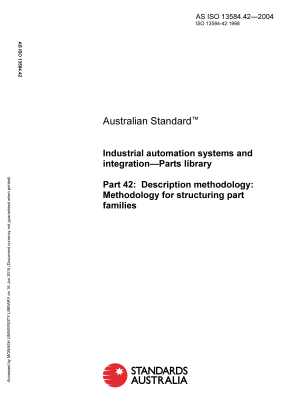 AS ISO 13584.42-2004