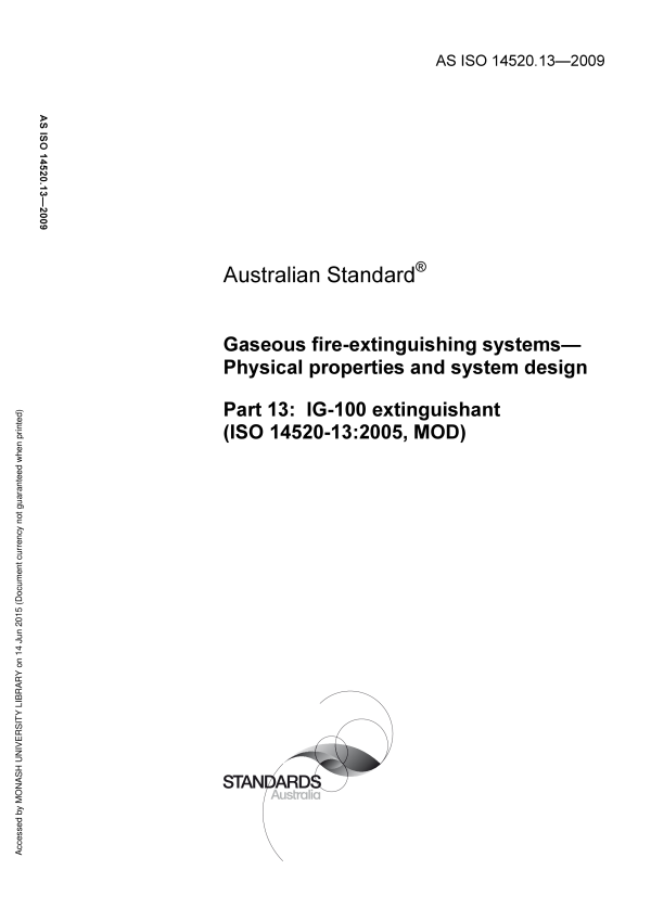 AS ISO 14520.13-2009