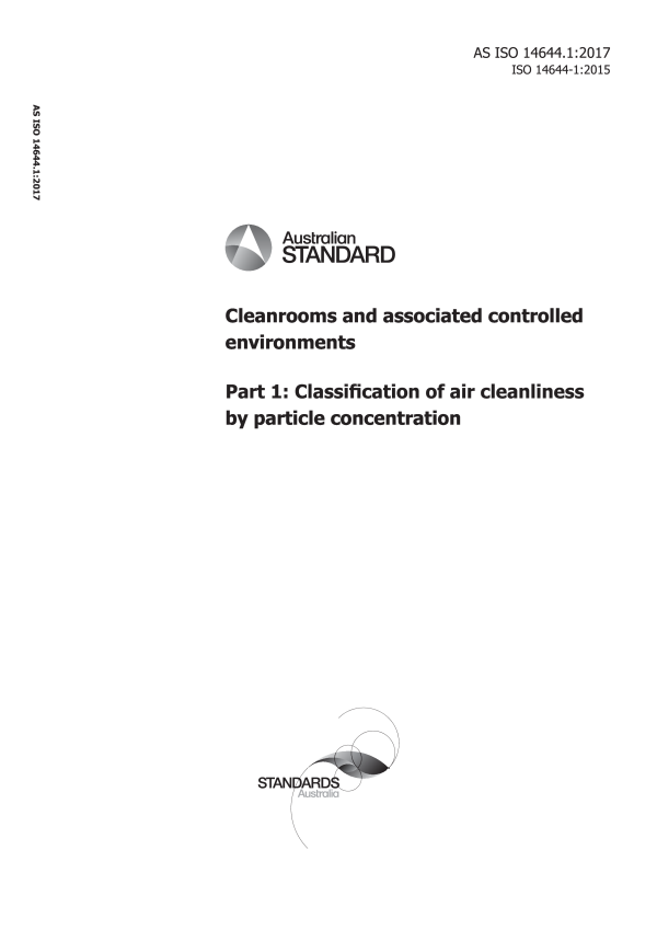AS ISO 14644.1:2017