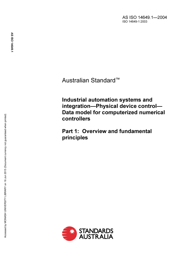 AS ISO 14649.1-2004