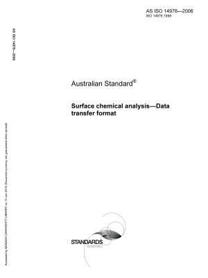 AS ISO 14976-2006