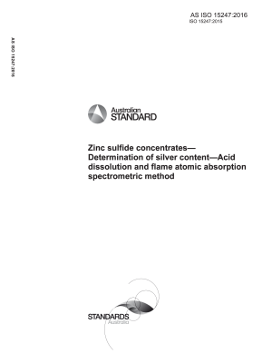 AS ISO 15247:2016